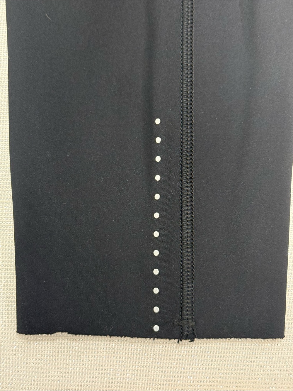 lululemon leggings fast & free high rise‎ crop II 23" black size 2 women's - Picture 4 of 6